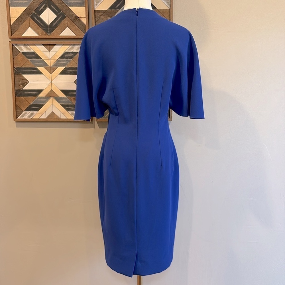 Ralph Lauren Purple Label Royal Blue Dress Spring 2018 Collection 6 EUC - Picture 7 of 13